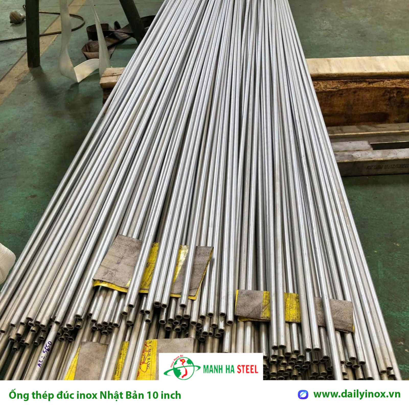 Ống đúc inox Nhật Bản 10 inch, Ống thép đúc inox Nhật Bản 10 inch