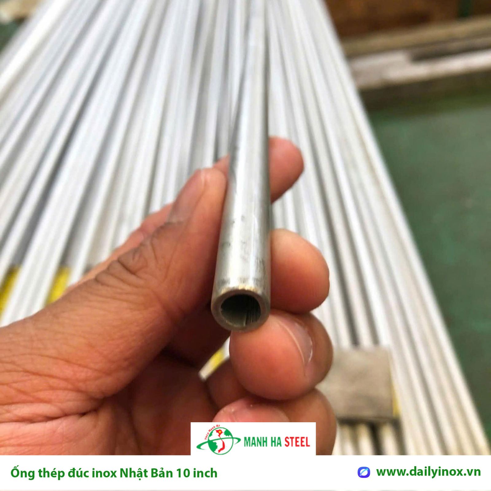 Ống đúc inox Nhật Bản 10 inch, Ống thép đúc inox Nhật Bản 10 inch