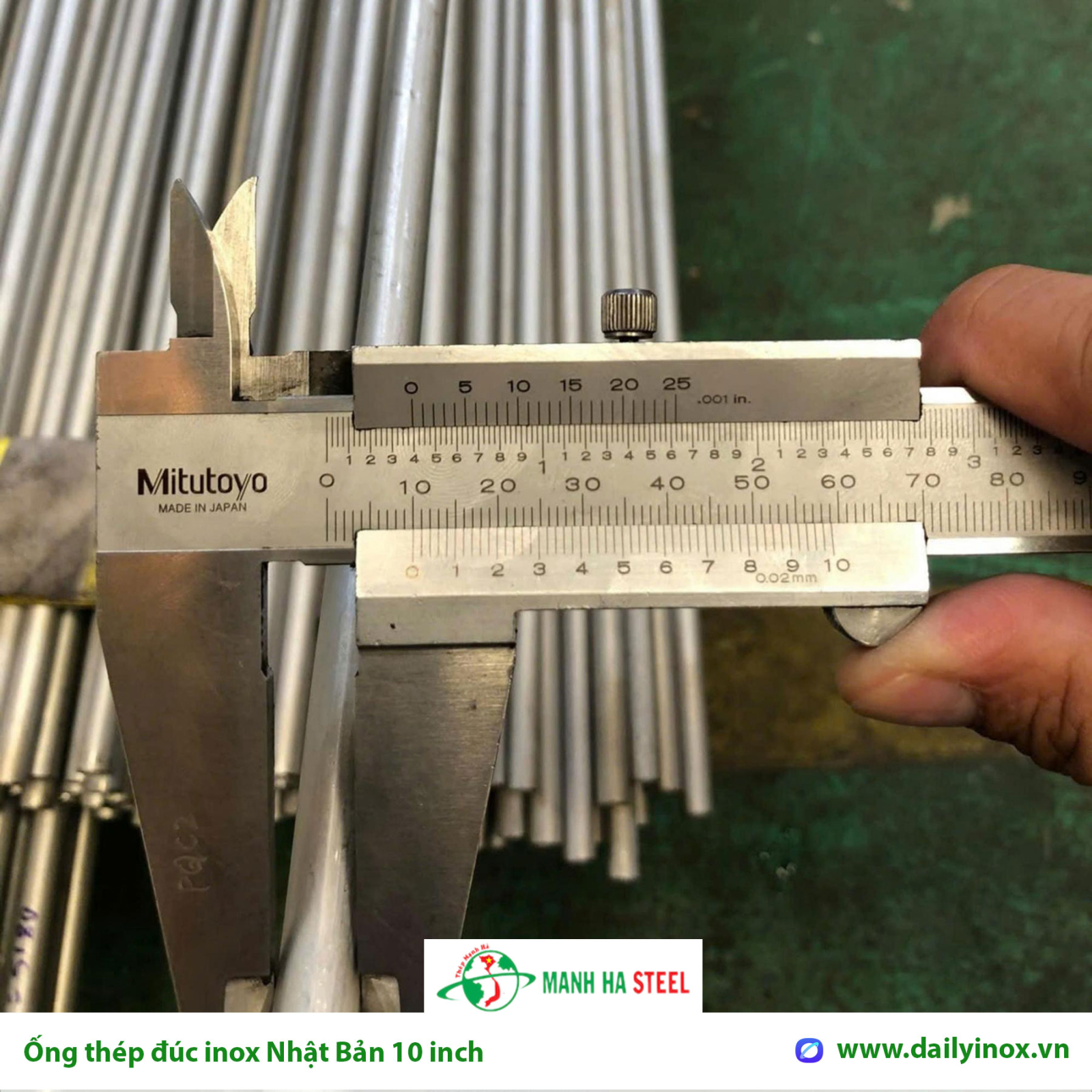 Ống đúc inox Nhật Bản 10 inch, Ống thép đúc inox Nhật Bản 10 inch