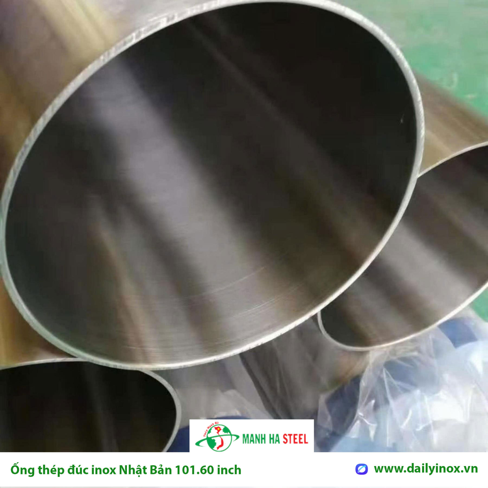 Ống đúc inox Nhật Bản 101.60 inch, Ống thép đúc inox Nhật Bản 101.60 inch