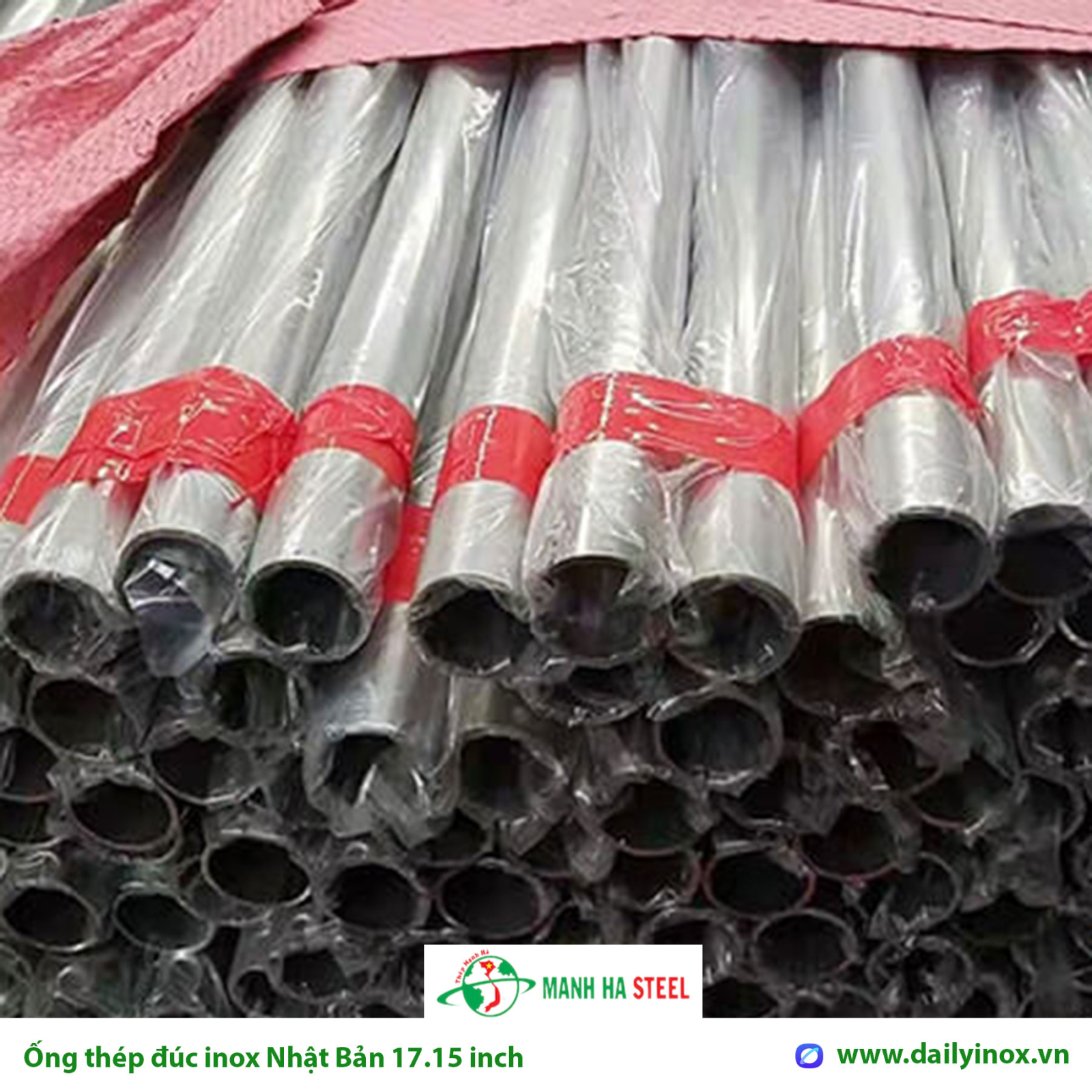 Ống đúc inox Nhật Bản 17.15 inch, Ống thép đúc inox Nhật Bản 17.15 inch