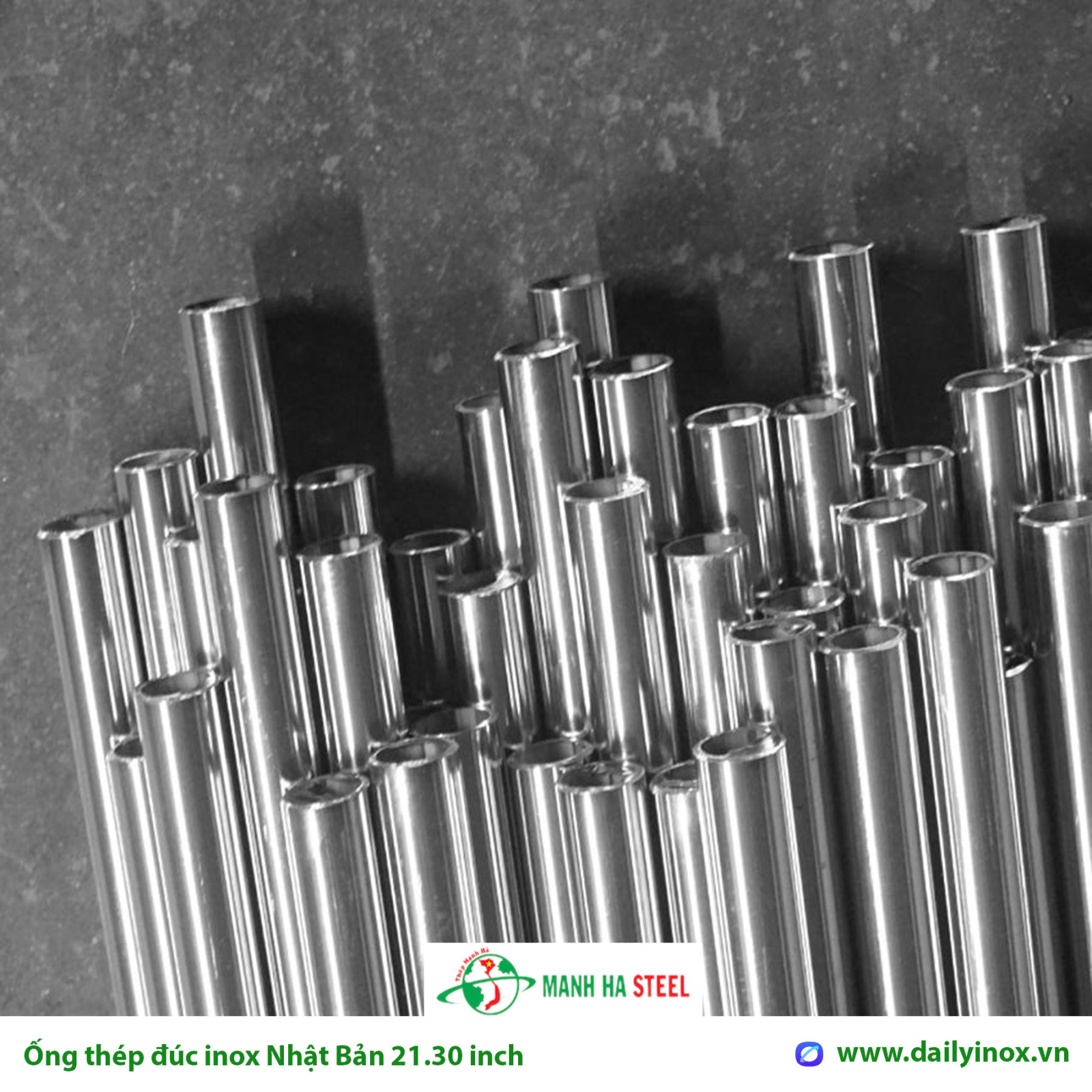 Ống đúc inox Nhật Bản 21.30 inch, Ống thép đúc inox Nhật Bản 21.30 inch