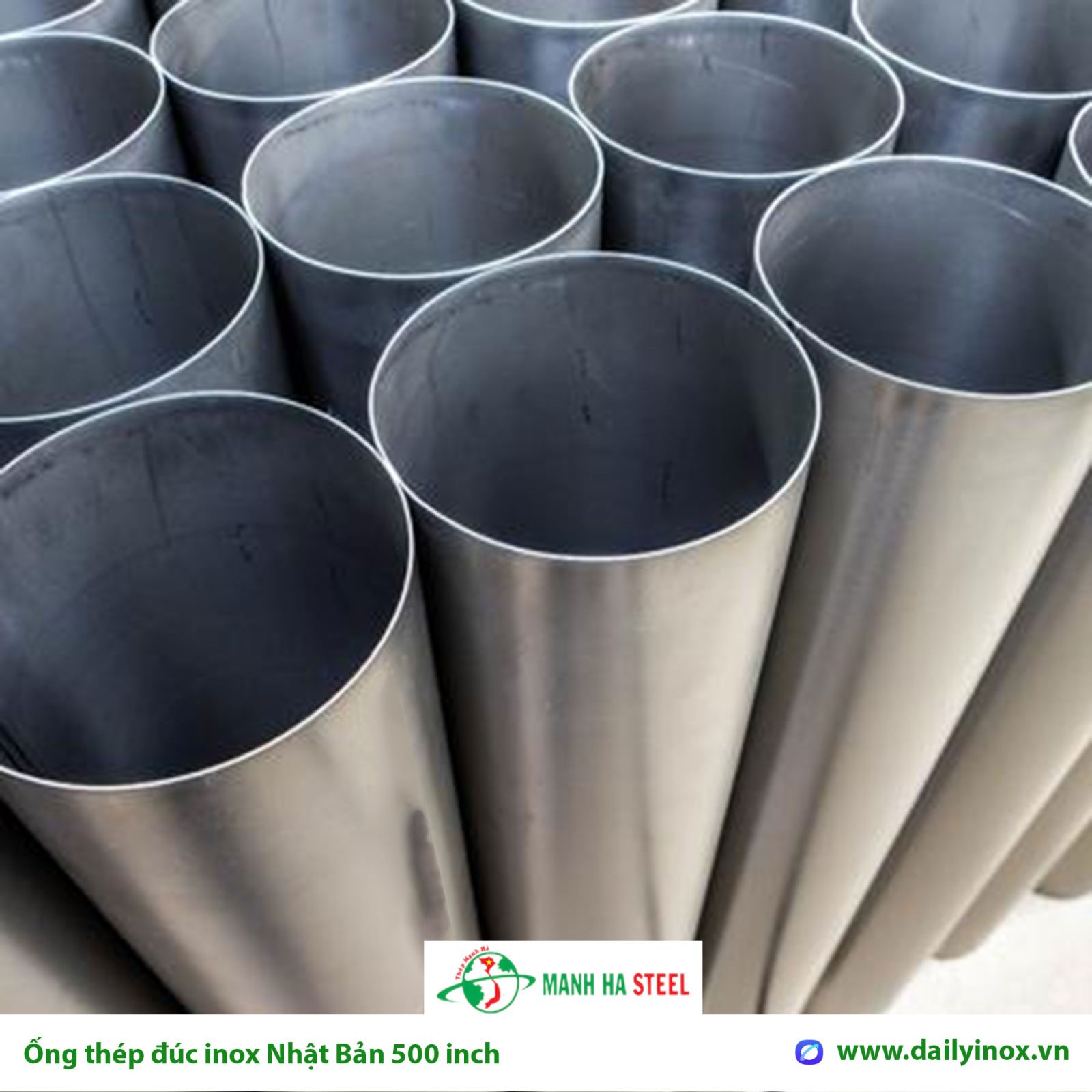 Ống đúc inox Nhật Bản 500 inch, Ống thép đúc inox Nhật Bản 500 inch