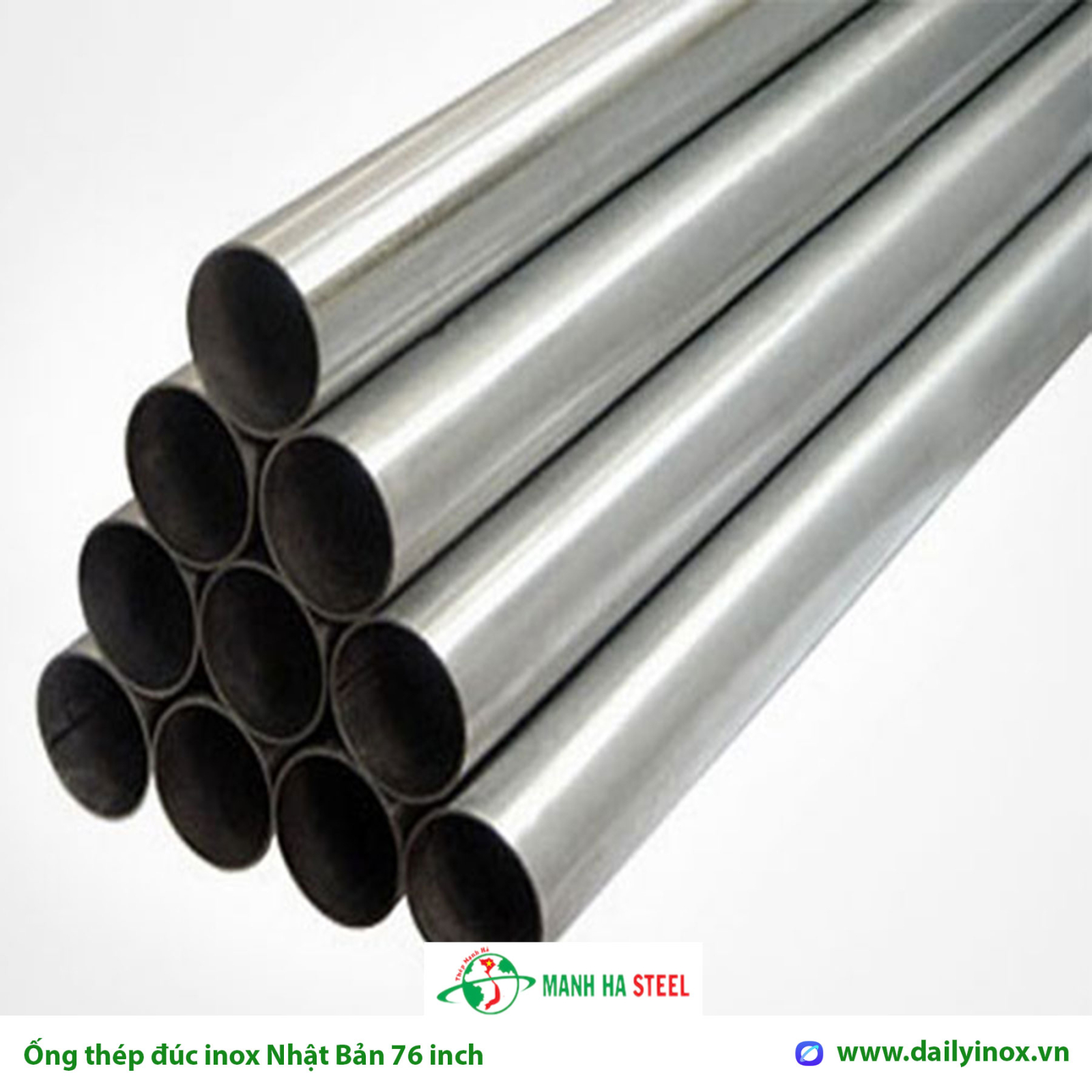 Ống đúc inox Nhật Bản 76.00 inch, Ống thép đúc inox Nhật Bản 76.00 inch
