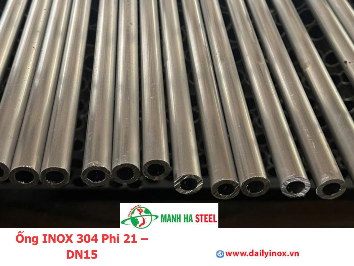 Bảng Báo Giá Ống INOX 304 Phi 21 – DN15