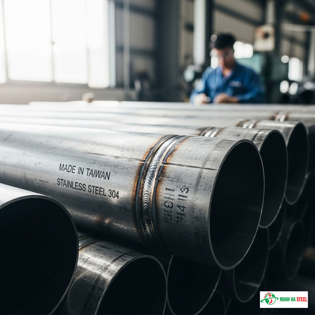 Ống hàn inox Đài Loan (theo quy cách)