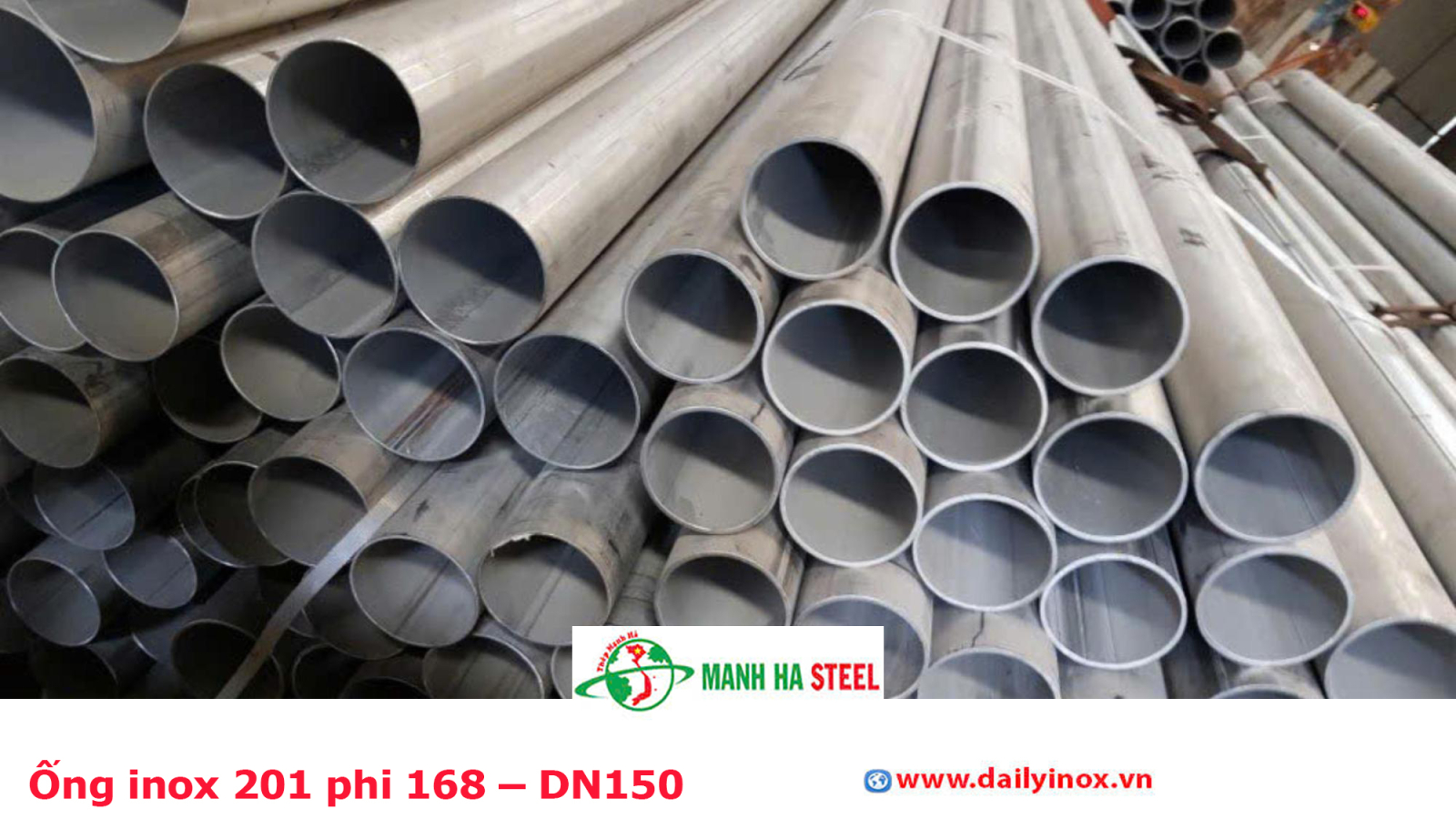 Bảng Báo Giá Ống inox 201 phi 168 – DN150