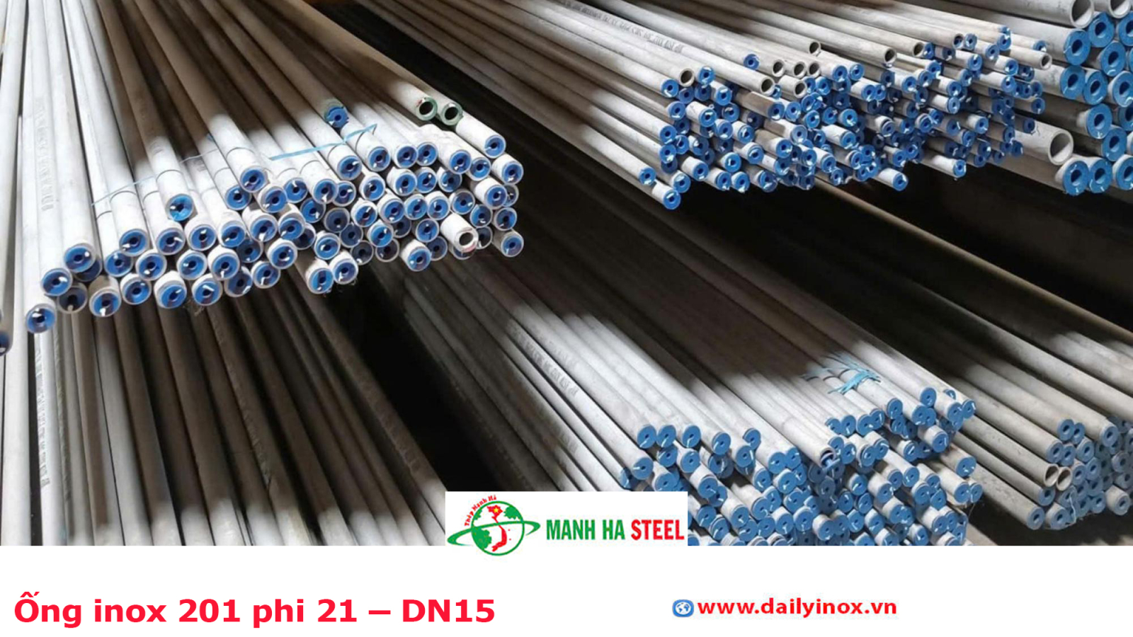 Bảng Báo Giá Ống inox 201 phi 21 – DN15
