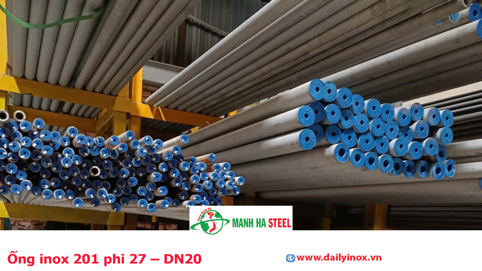 Bảng Báo Giá Ống inox 201 phi 27 – DN20