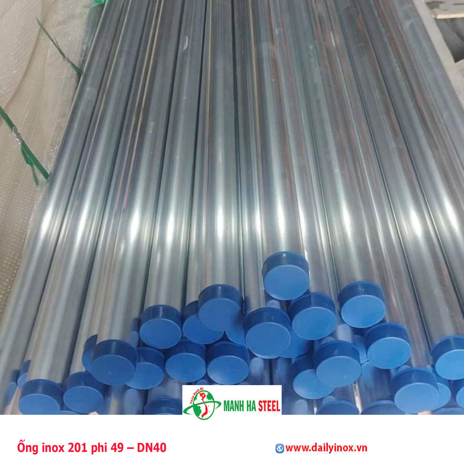 Bảng Báo Giá Ống inox 201 phi 49 – DN40