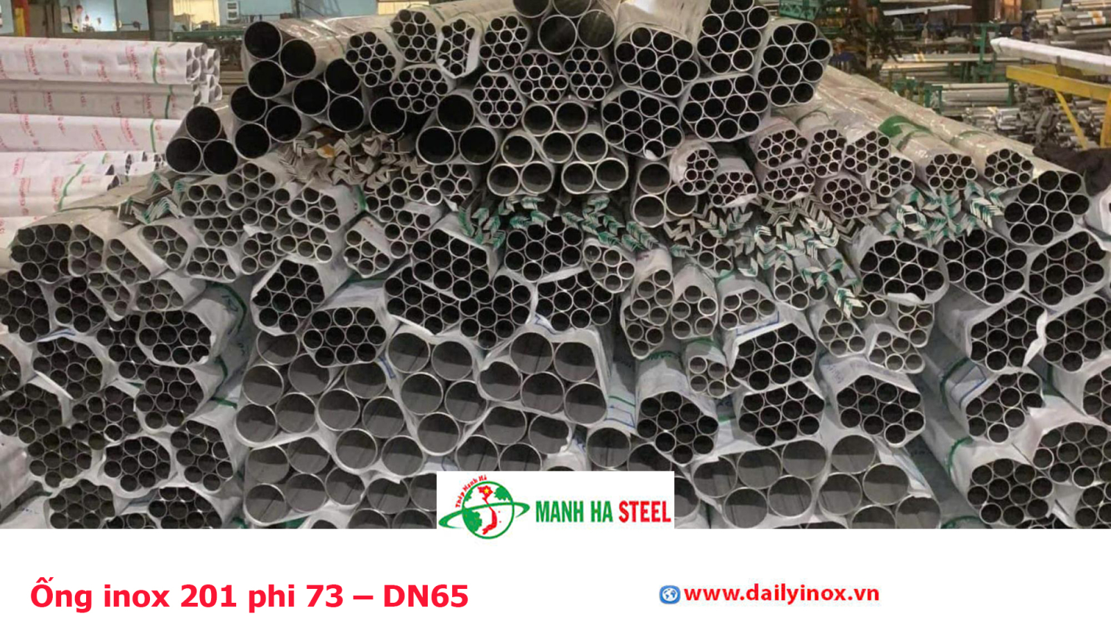 Bảng Báo Giá Ống inox 201 phi 73 – DN65