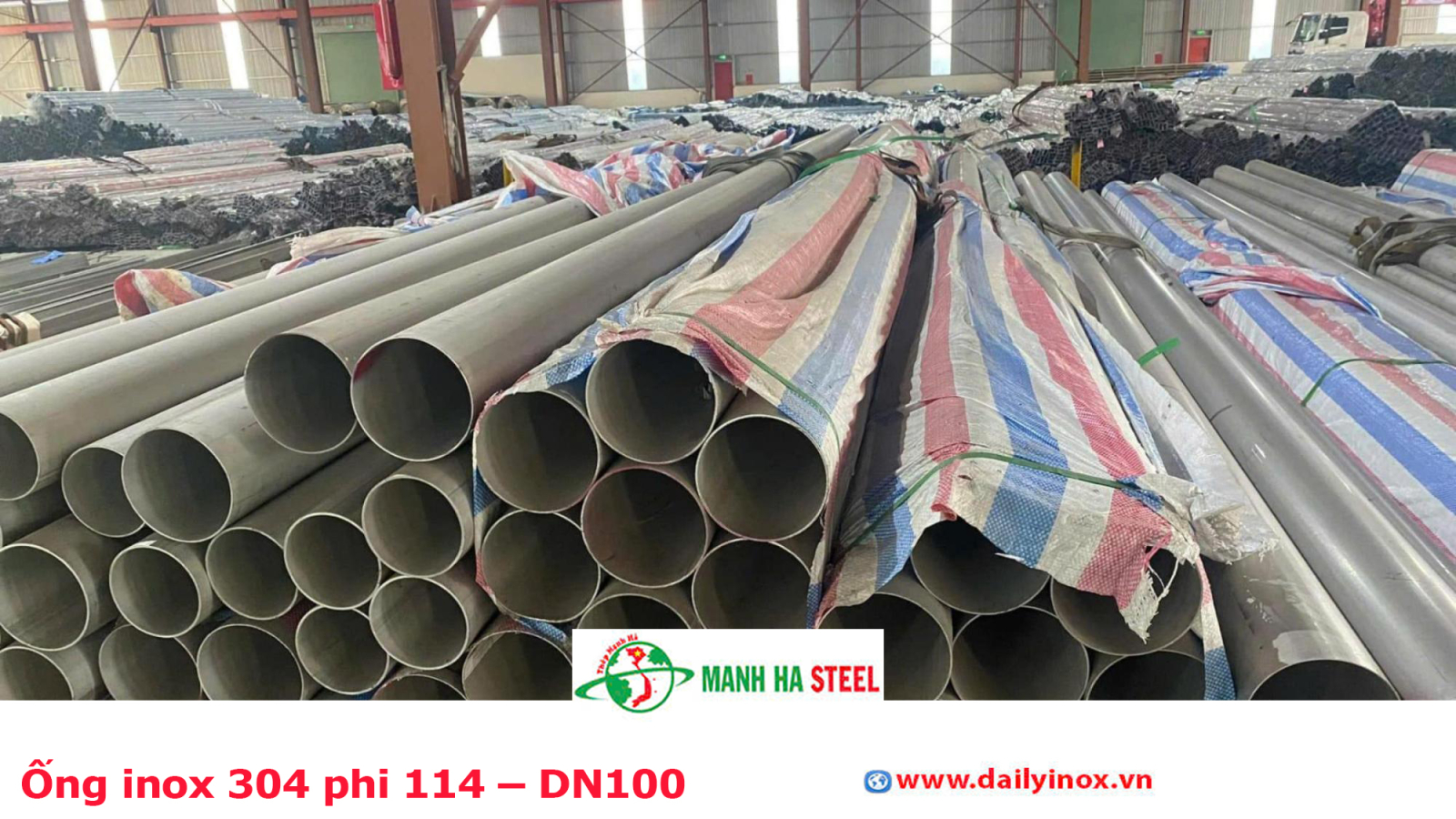 Bảng Báo Giá Ống inox 304 phi 114 – DN100