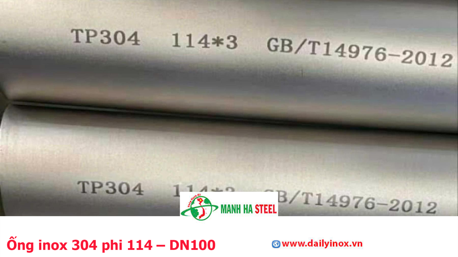 Bảng Báo Giá Ống inox 304 phi 114 – DN100