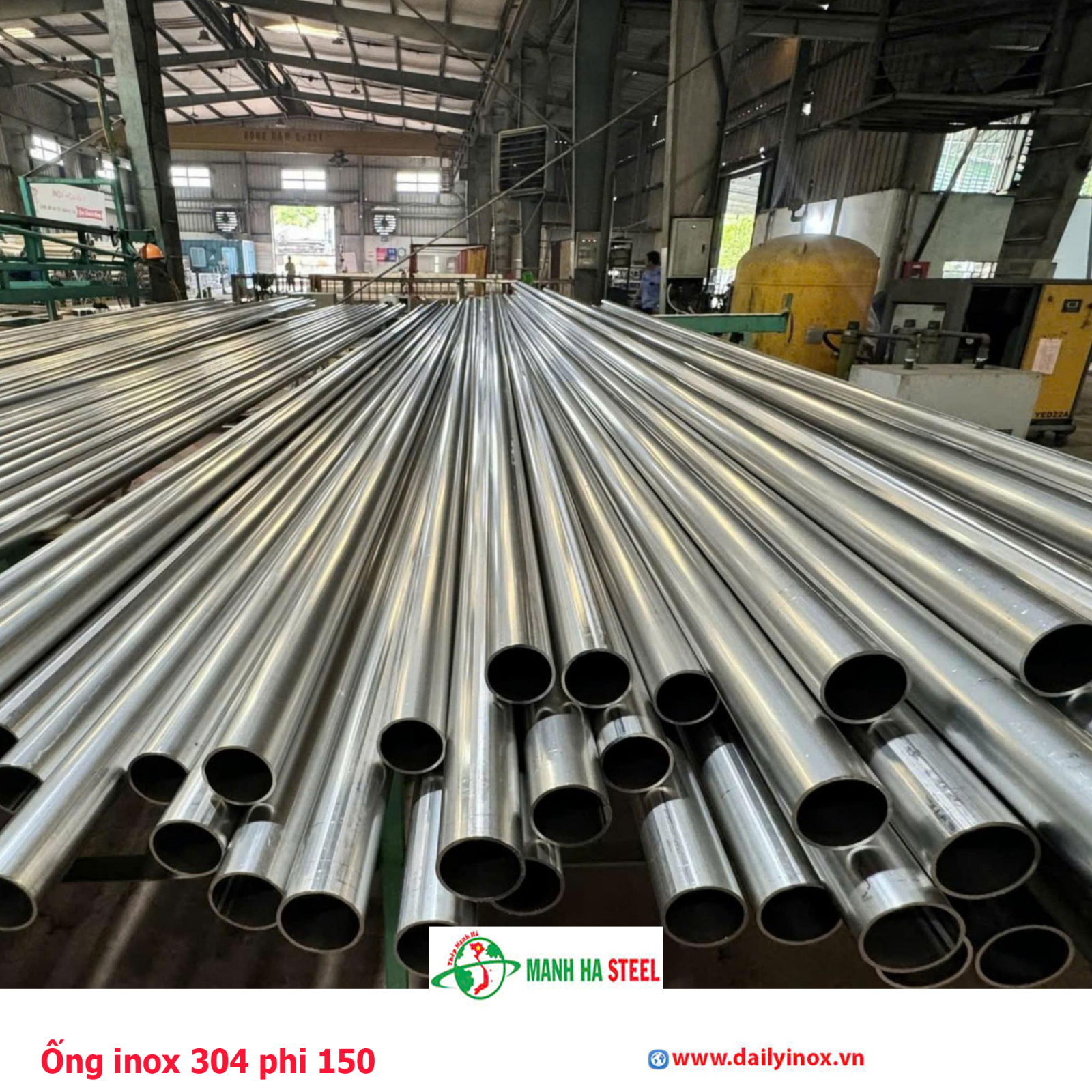 Bảng Báo Giá Ống inox 304 phi 150