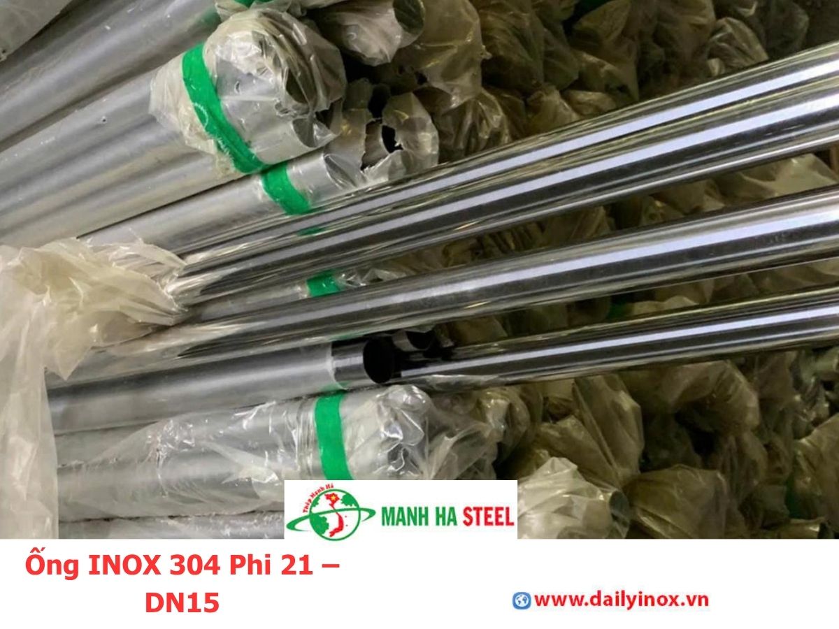 Bảng Báo Giá Ống INOX 304 Phi 21 – DN15