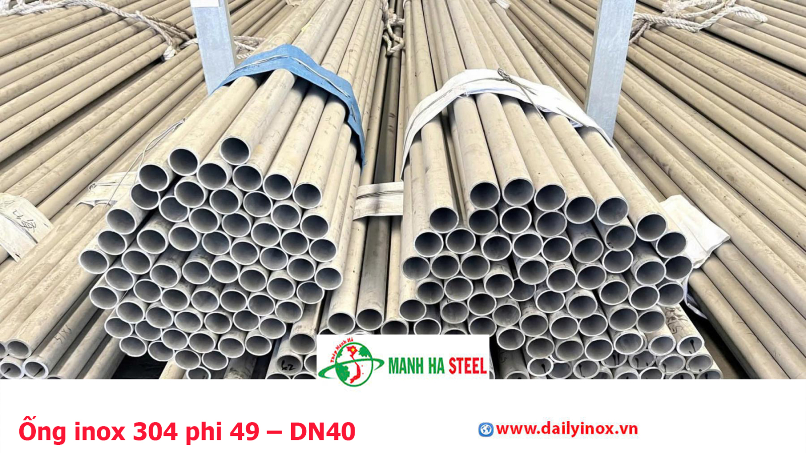 Bảng Báo Giá Ống inox 304 phi 49 – DN40