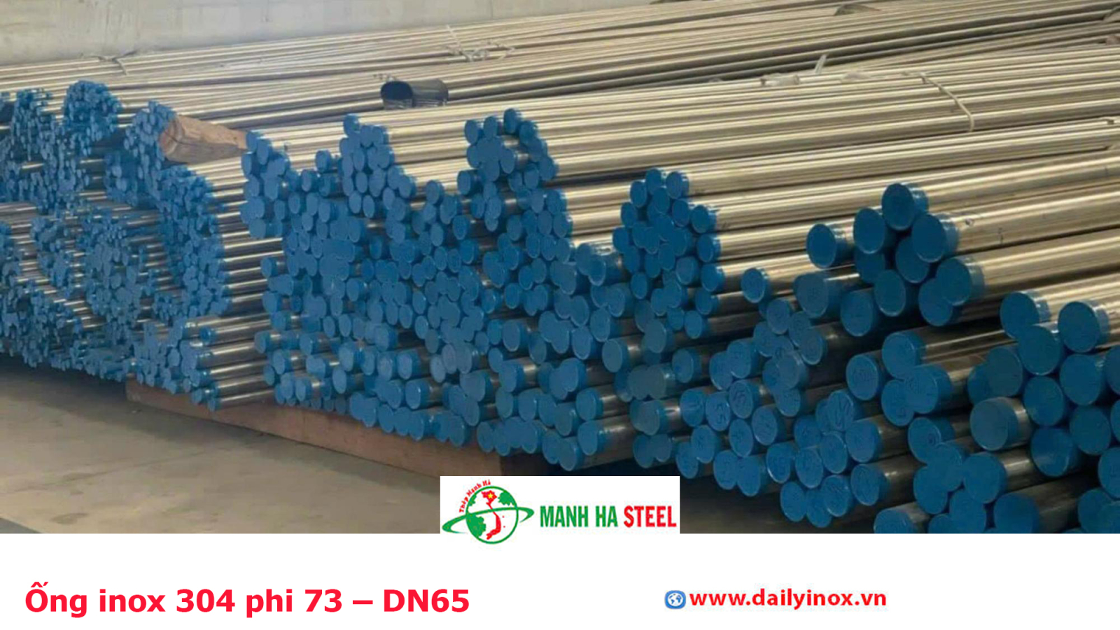 Bảng Báo Giá Ống inox 304 phi 73 – DN65