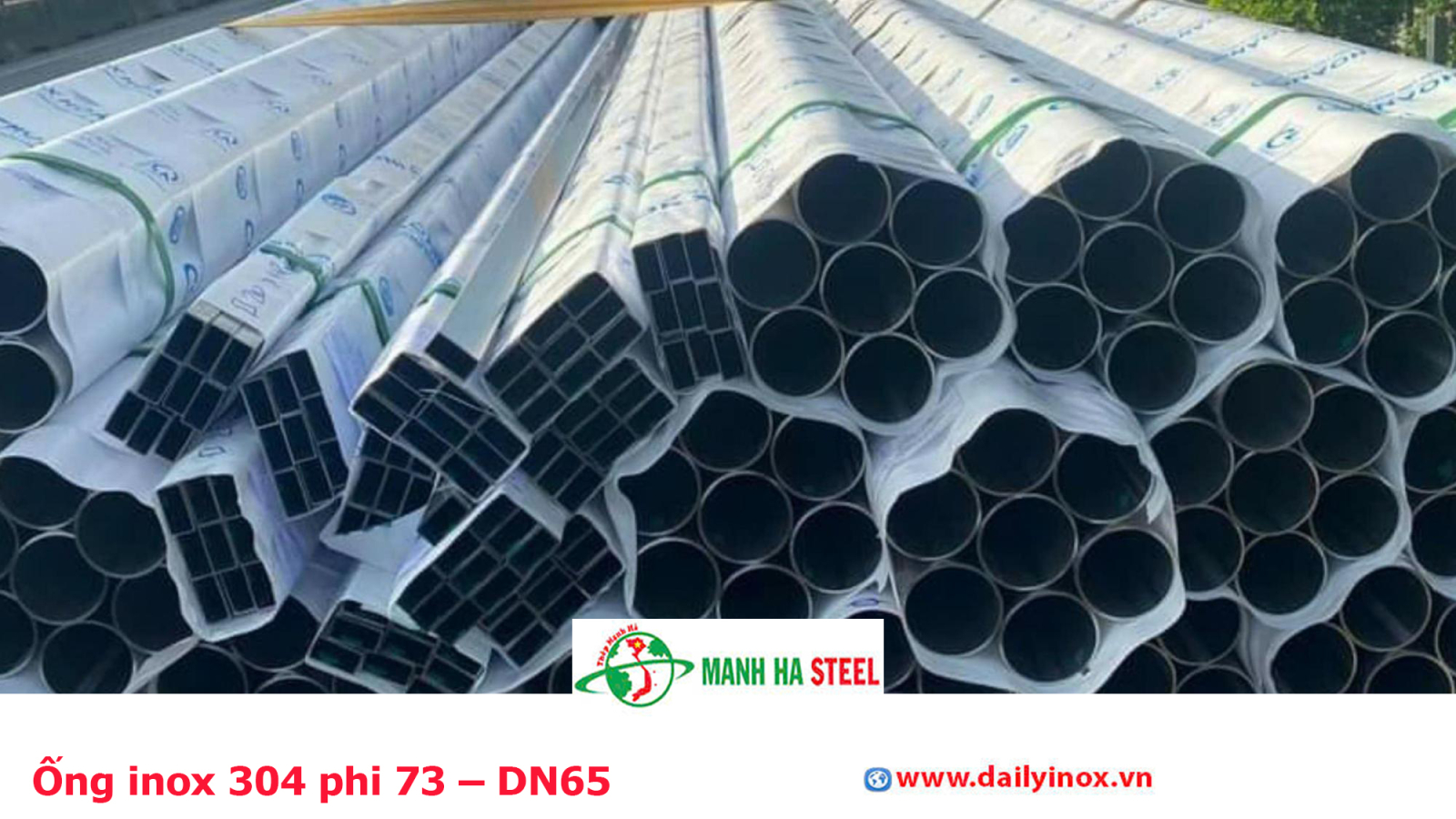 Bảng Báo Giá Ống inox 304 phi 73 – DN65