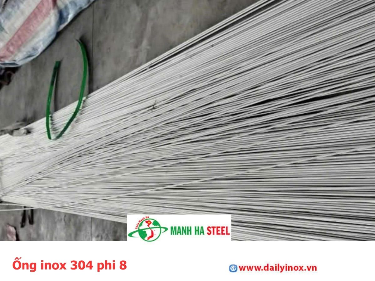 Bảng Báo Giá Ống inox 304 phi 8