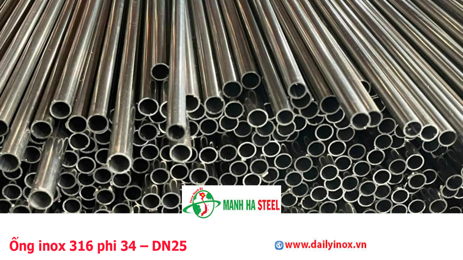 Bảng Báo Giá Ống inox 316 phi 34 – DN25