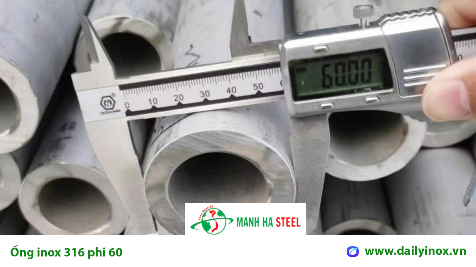 Bảng báo giá ống inox 316 phi 60 – DN50