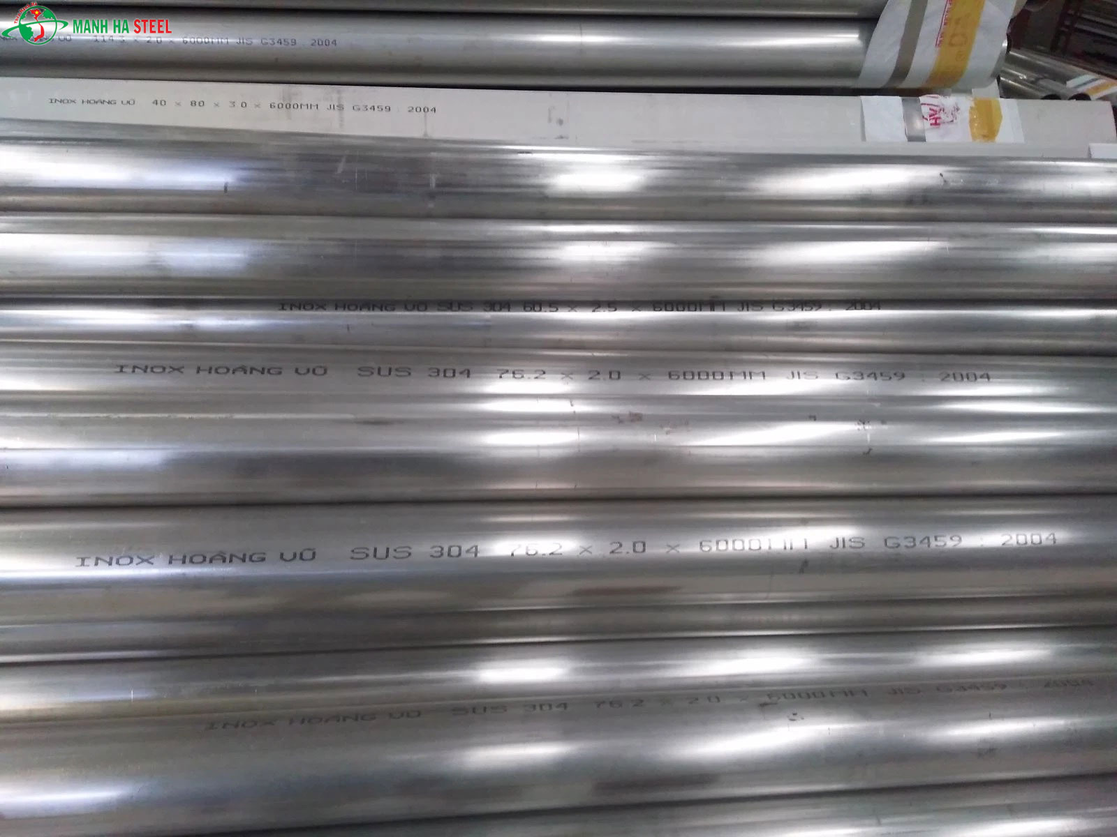 Bảng báo giá ống inox công nghiệp Hoàng Vũ 38 x 38