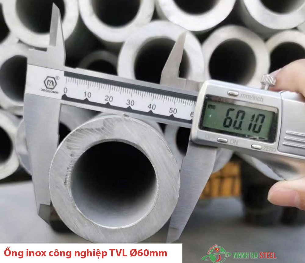 Ống inox công nghiệp TVL Ø60mm