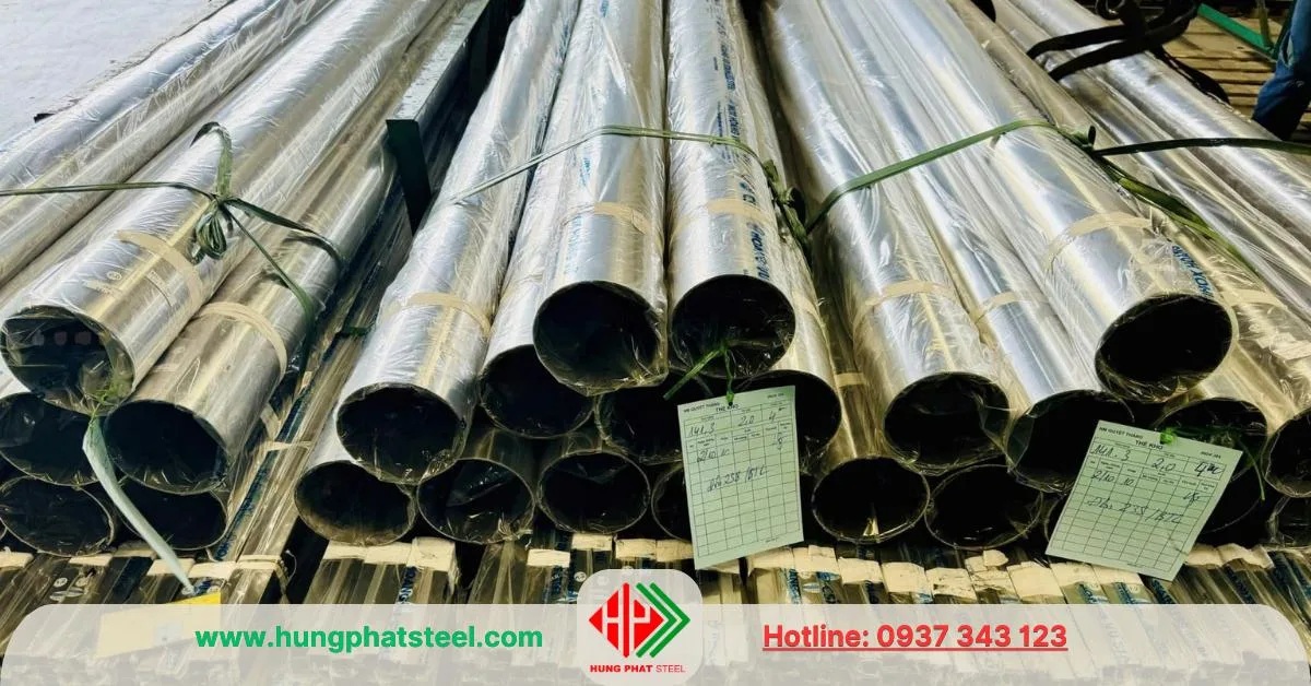 Bảng báo giá ống inox phi 141 DN125