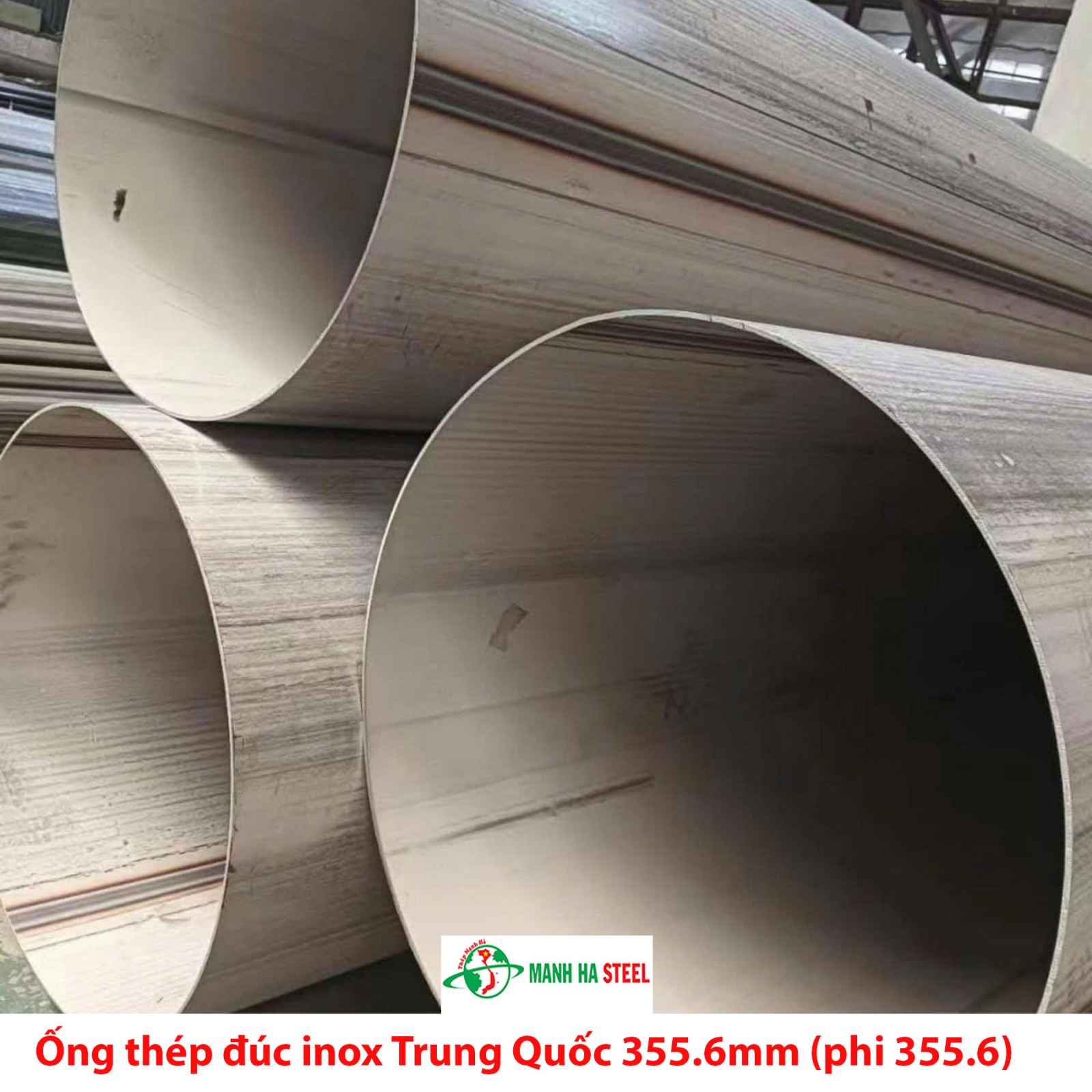 Ống đúc inox Trung Quốc 15 inch, Ống thép đúc inox Trung Quốc 355.6mm (phi 355.6)
