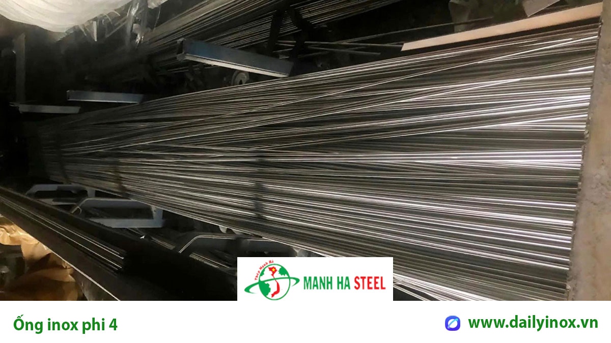 Bảng báo giá ống inox phi 4