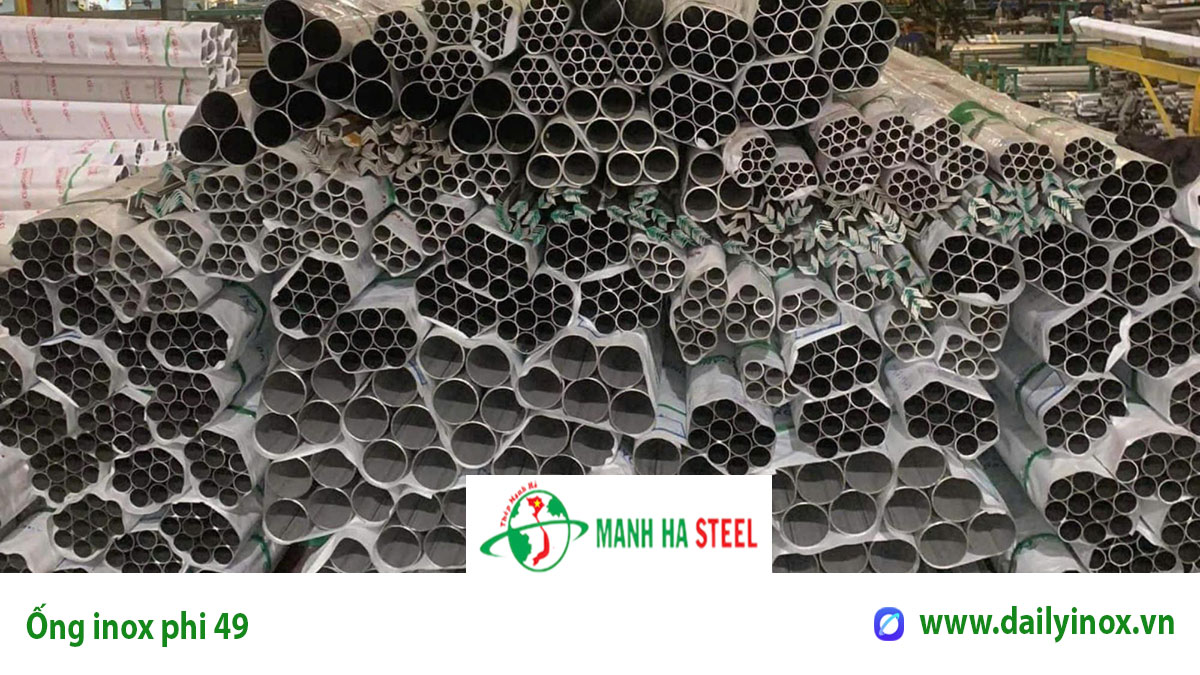 Bảng báo giá ống inox phi 49