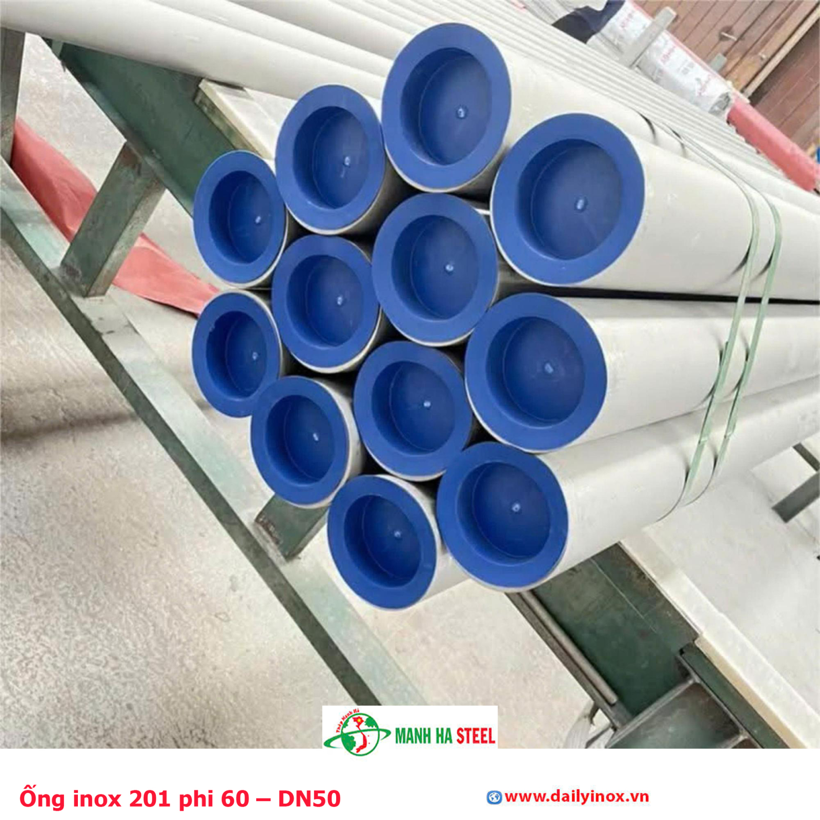 Bảng Báo Giá Ống inox 201 phi 60 – DN50