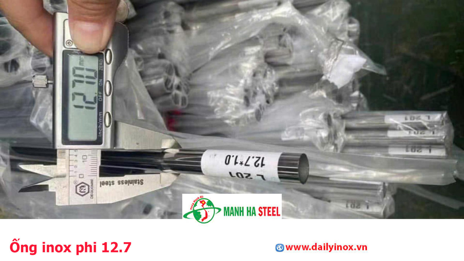 Bảng báo giá ống inox Phi 12.7