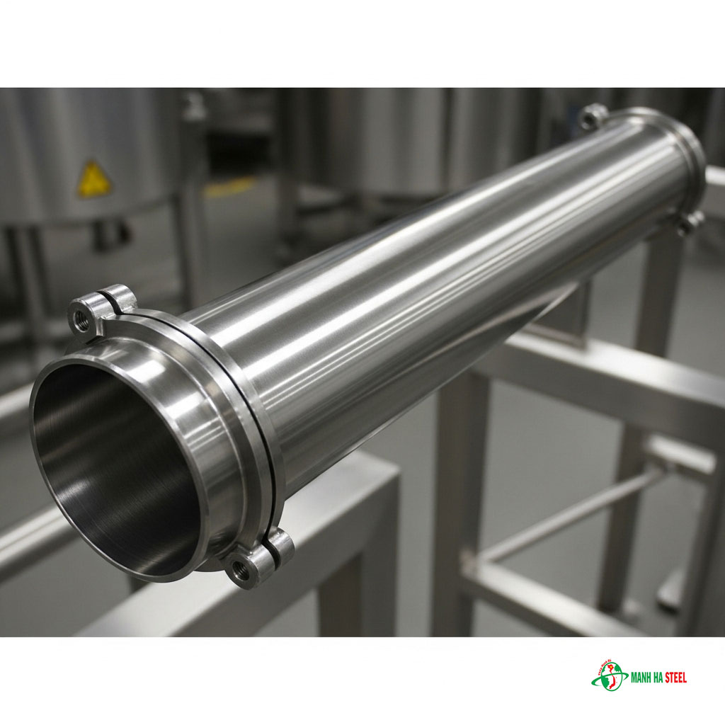 Ống inox vi sinh 250 mm, Ống thép inox vi sinh 250 mm