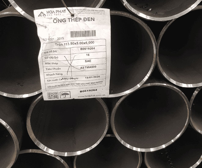 Bảng Báo Giá Thép Ống Đen – Giá Thép Ống Đen Hôm Nay
