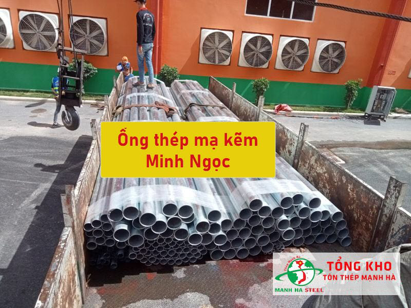 Bảng Báo Giá Ống Thép Mạ Kẽm Minh Ngọc