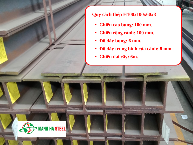 Bảng Báo Giá Thép H100