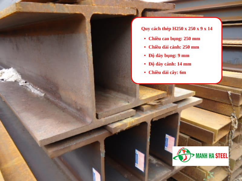 Bảng Báo Giá Thép H250