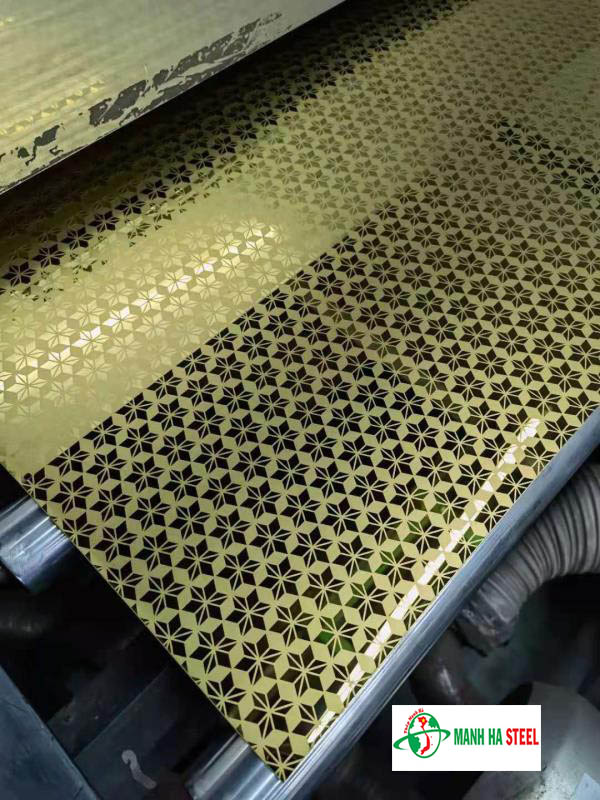Bảng báo giá Inox tấm hoa văn