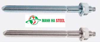 Bảng Báo Giá Bu Lông Hóa Chất (Thanh Ren Hóa Chất) Thép, Inox