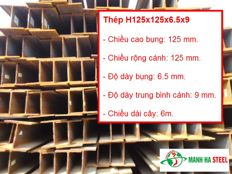 Bảng Báo Giá Thép H125