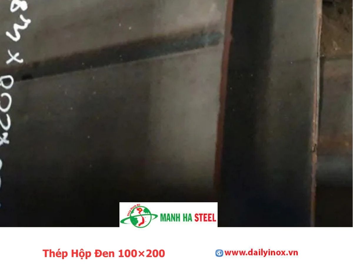 Thép Hộp Đen 100×200