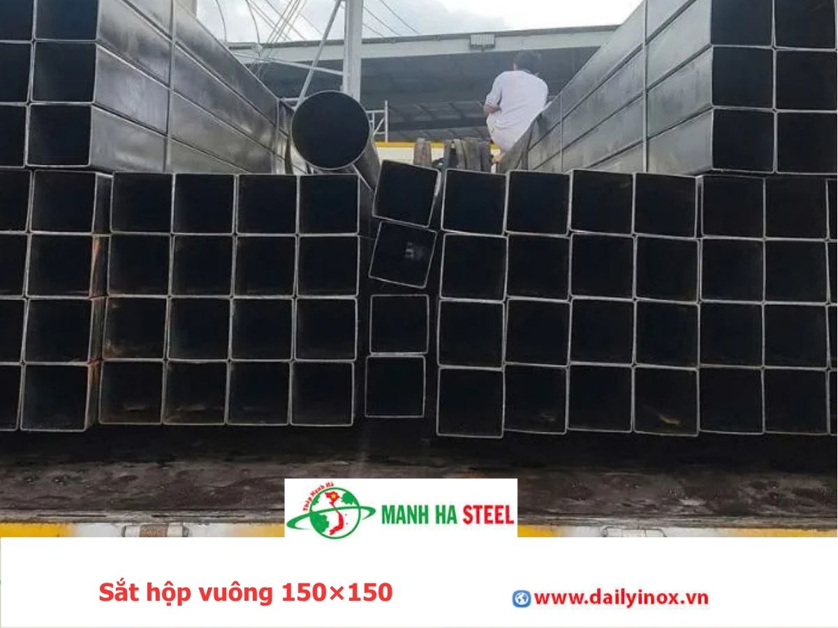 Sắt hộp vuông 150×150