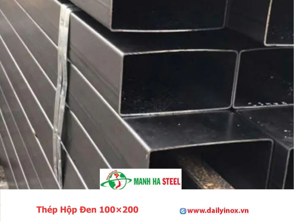 Thép Hộp Đen 100×200