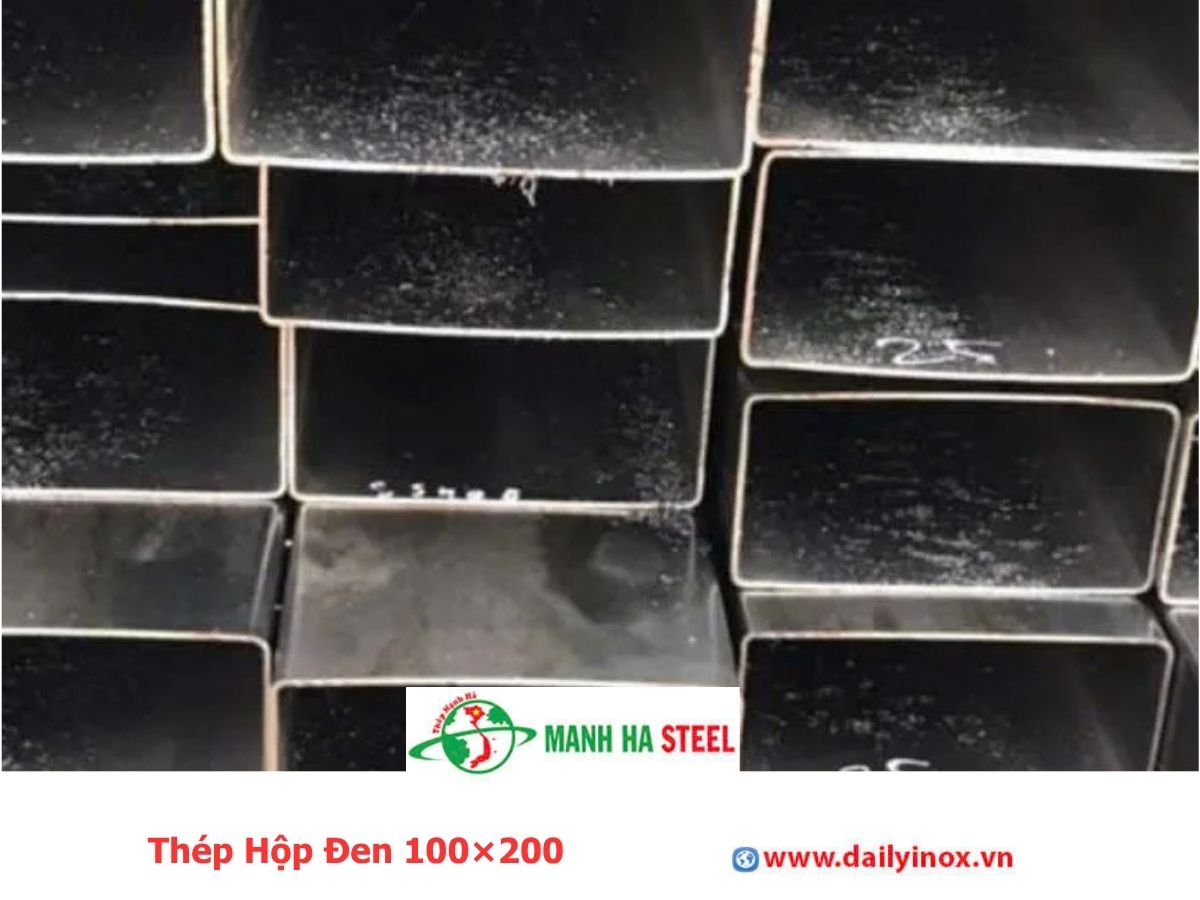 Thép Hộp Đen 100×200