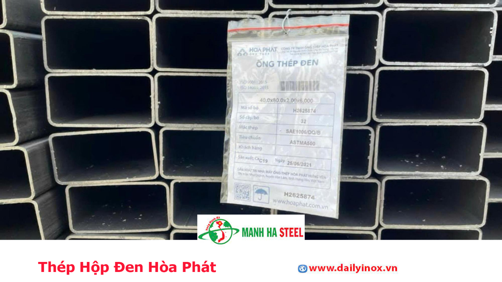 Thép Hộp Đen Hòa Phát