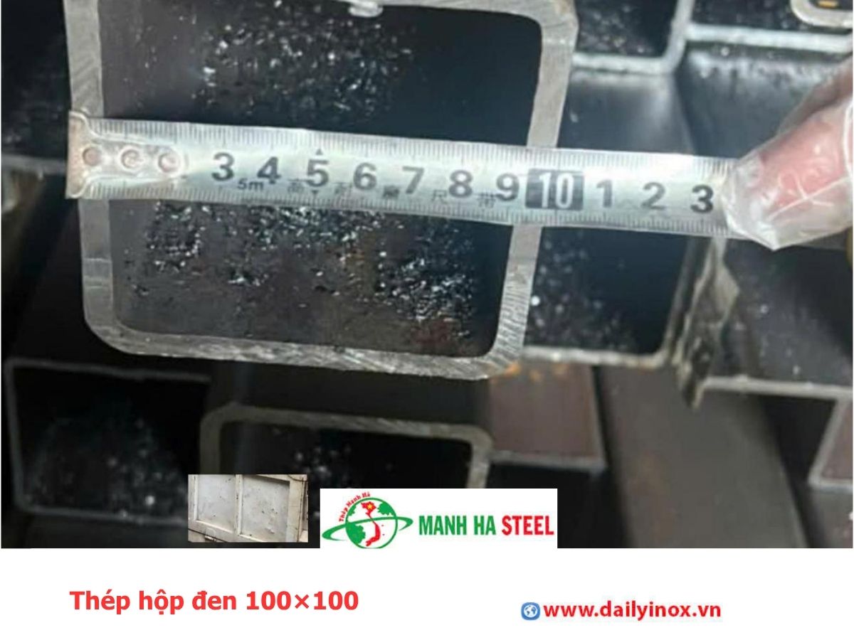 Thép hộp đen 100×100