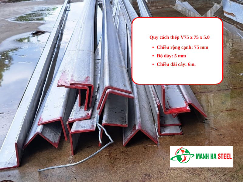 Bảng Báo Giá Thép V75x75