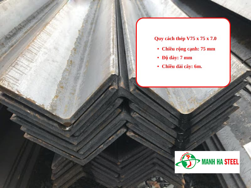 Bảng Báo Giá Thép V75x75