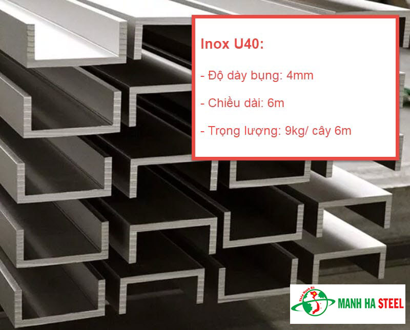 Bảng Báo Giá Inox U40